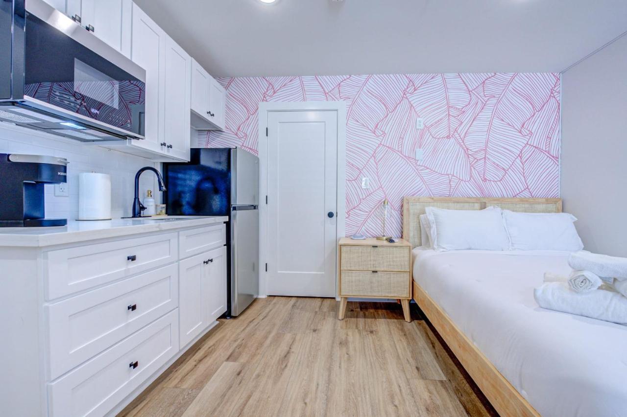 Pink Flamingo Studio Apartment Galveston Buitenkant foto