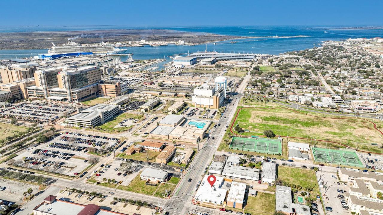 Pink Flamingo Studio Apartment Galveston Buitenkant foto